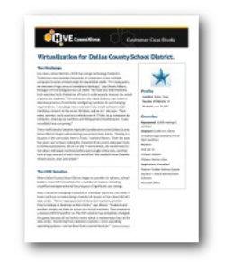 Virtualization for Dallas County School District